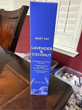 Mary Kay Lavender & Coconut Body Spray — Blue Packaging